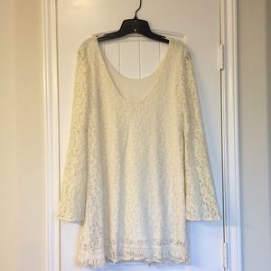 Altar’d State lace tunic top (or short dress)